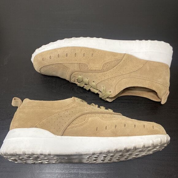 MATISSE Top Notch Sneaker In Tan Suede Size 8 - Picture 9 of 10